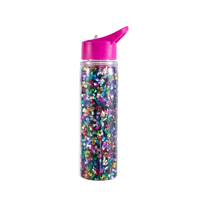 Botella de agua de plástico colorida 1113H-570ml