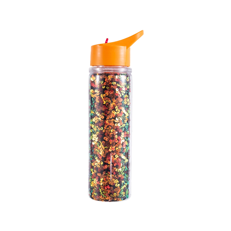 Botella de agua de plástico colorida 1113H-570ml