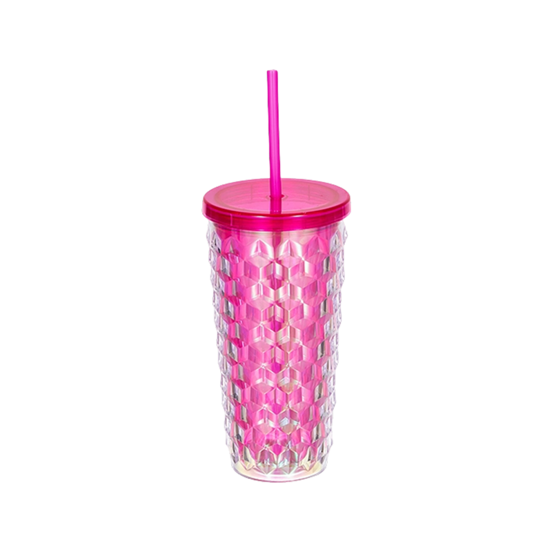 Vaso de textura con estampado de diamantes DF9098Z