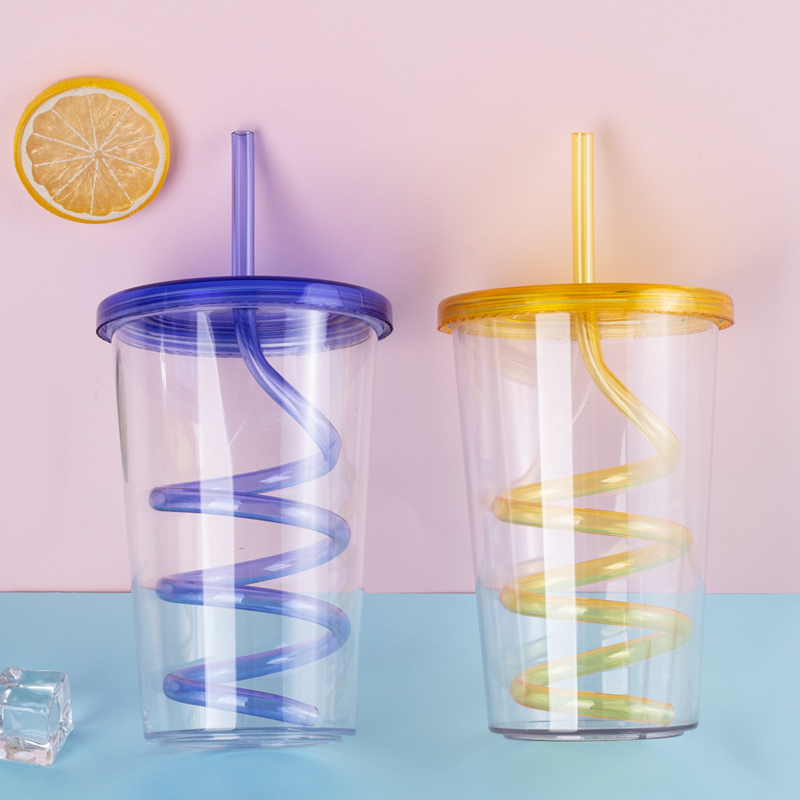 Vaso giratorio de paja 9090-21oz