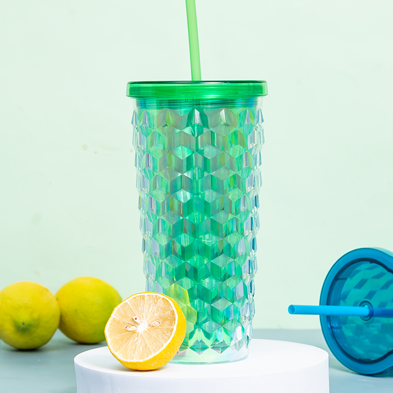 Vaso de textura con estampado de diamantes DF9098Z