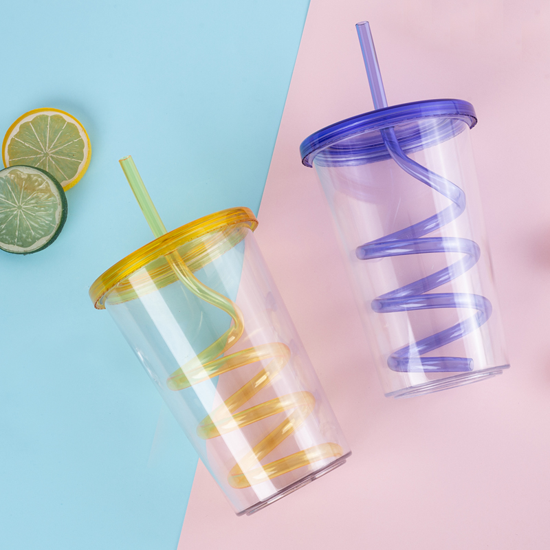 Vaso giratorio de paja 9090-21oz