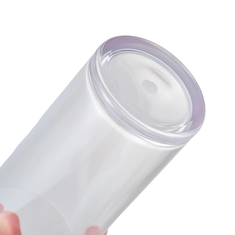Vaso de boca ancha transparente
