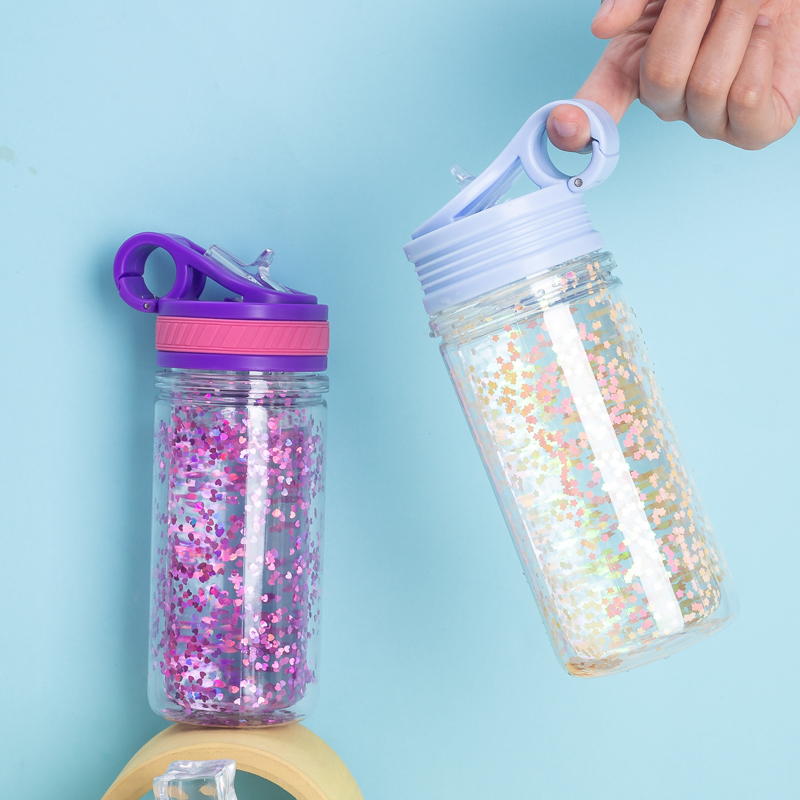 Botella de agua para niños con asa de transporte 15810 360 ml