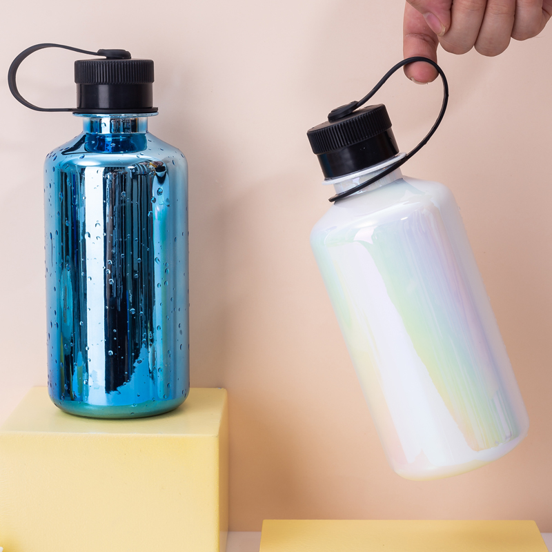 Botella de agua de plástico de cuerpo recto 8807 700 ml