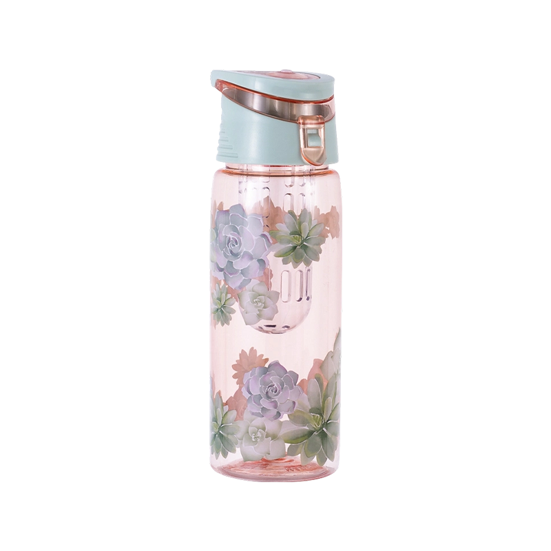 Botella de agua portátil para té de frutas H2019119 700ml
