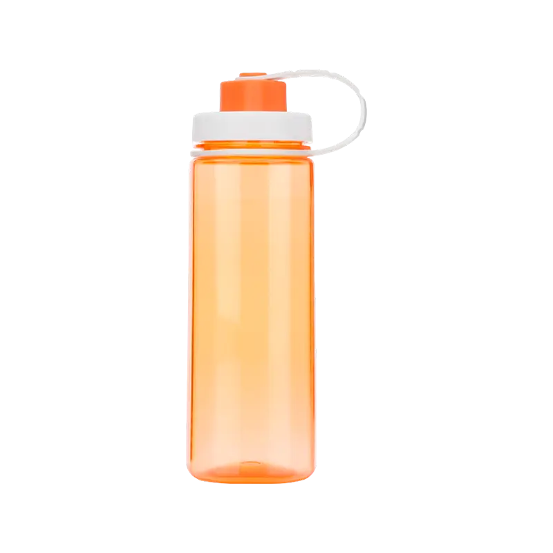 Botella de agua de plástico cuadrada 1802 700 ml