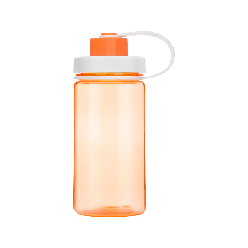 Botella de agua de plástico cuadrada 1806 520 ml