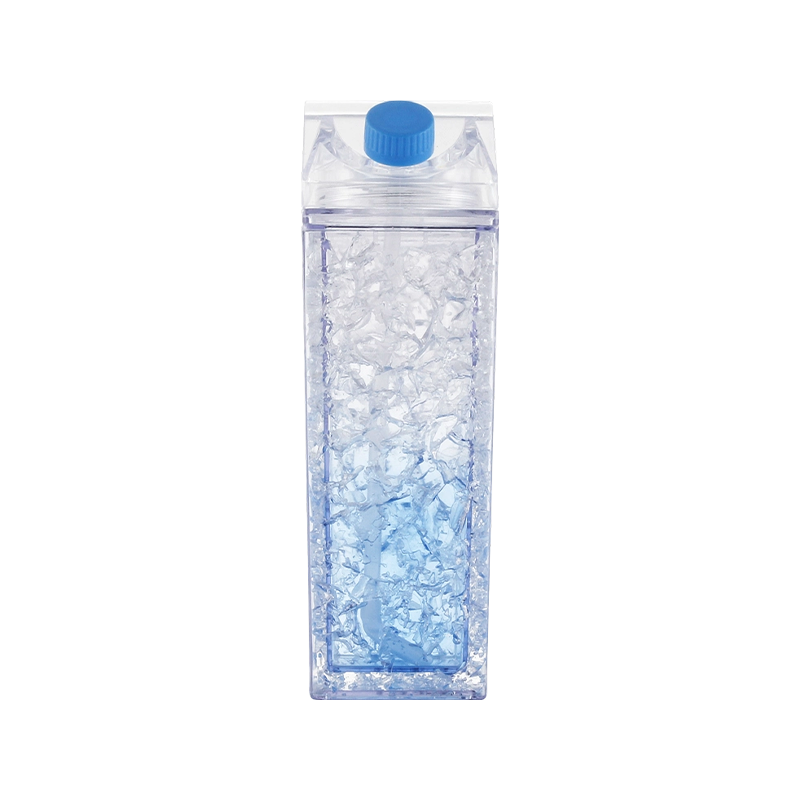 Botella de agua estilo cartón de leche 8987 400ml 567ml