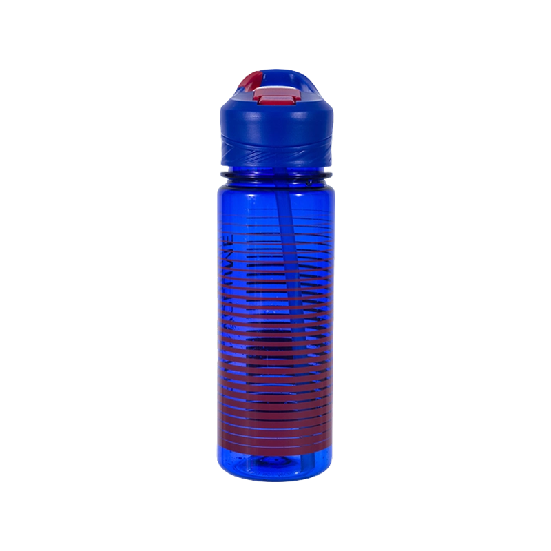 Botella de agua de plástico con tapa de botón DF3937 550 ml/DF3936 750 ml