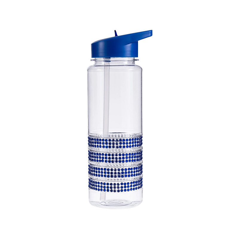 Botella de agua de cuatro nervaduras Diamond Stripe 9074