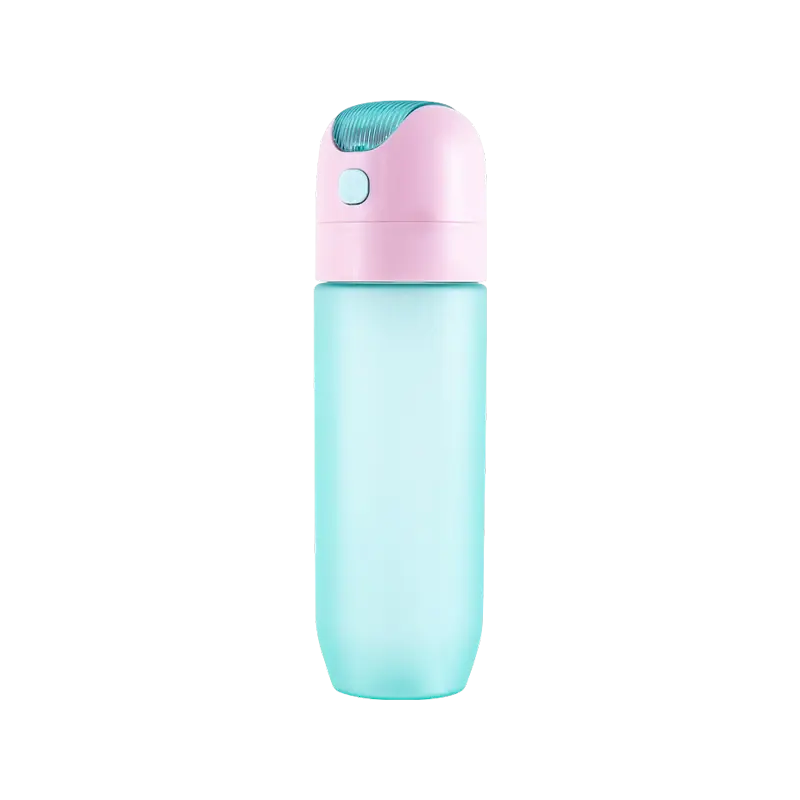 Botella de agua de pared simple con forma de bala 1693 550 ml